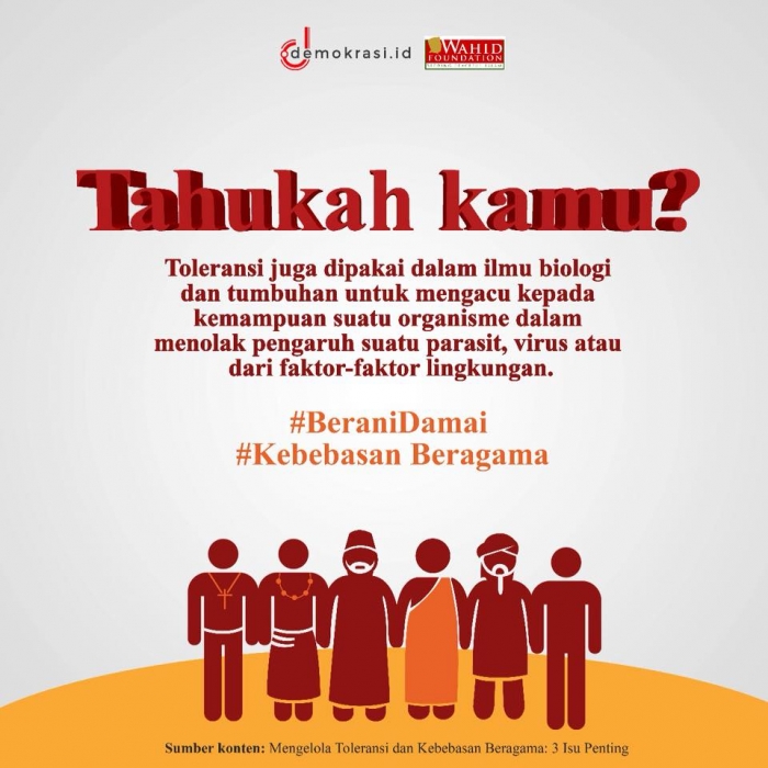 Istilah Toleransi