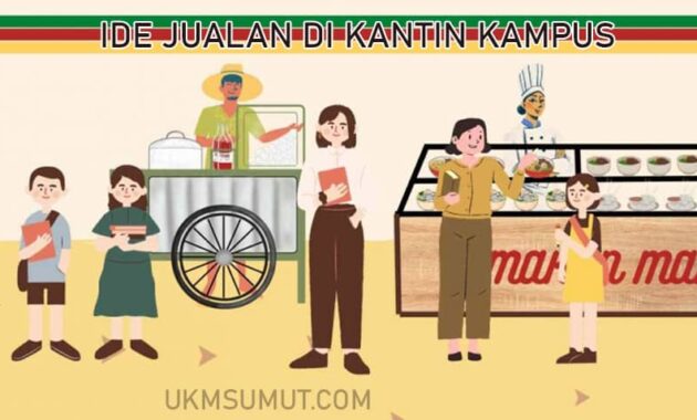 20 Bisnis Kuliner Jajanan di Kantin Mahasiswa yang Laris