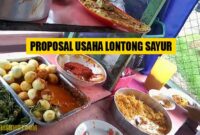 Contoh Proposal Usaha Lontong Sayur dan Analisisnya