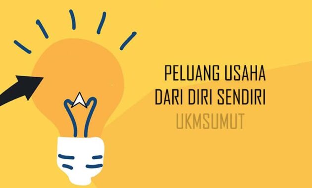 Contoh Sumber Peluang Usaha dari Diri Sendiri