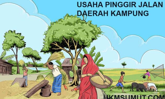 25 Usaha Pinggir Jalan Kampung yang Sukses