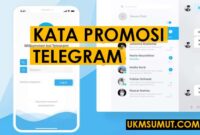 55 Contoh Kata Promosi Telegram buat Jualan