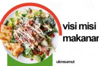 15 Contoh Visi Misi Perusahaan Makanan