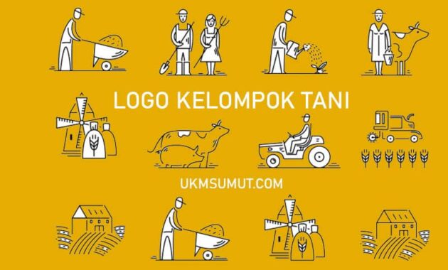 22 Contoh Logo Kelompok Tani Bisa Diedit
