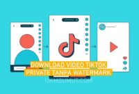 Cara Download Video TikTok yang diprivasi tanpa Watermark