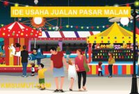 15 Ide Usaha Jualan yang Cocok di Pasar Malam