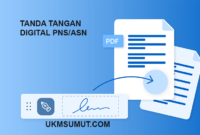 Cara Membuat Tanda Tangan Elektronik PNS untuk Dokumen Resmi