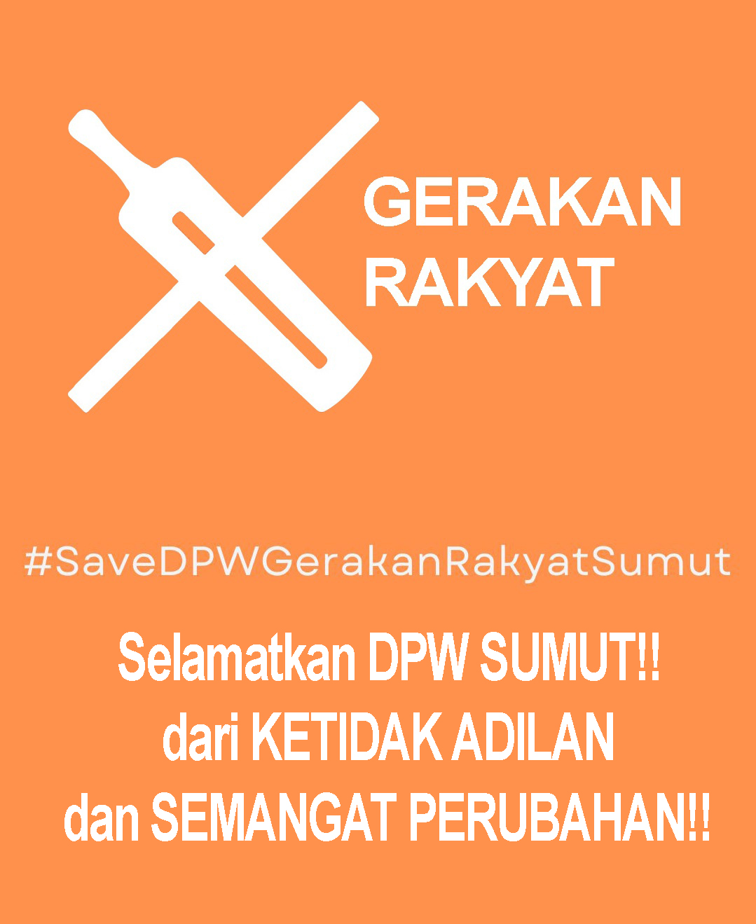 Ada Apa dengan Gerakan Rakyat Sumut? Muncul Tagar #SaveDPWGerakanRakyatSumut